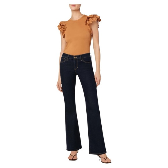 Joe's Jeans Womens Low Rise Dark Wash Bootcut Jeans (The Vixen) NWT - Picture 2 of 7